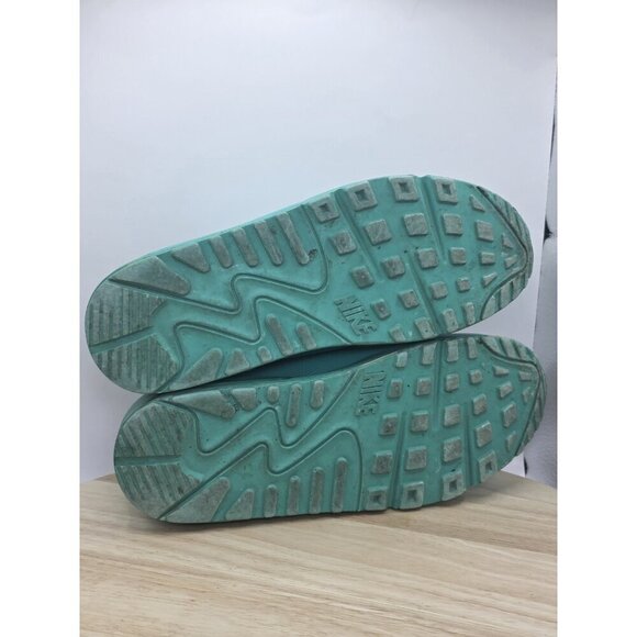 Nike Air Max 90 Size 8 womens USA Independence Hyperfuse Turquoise 454446-800 - Picture 8 of 9